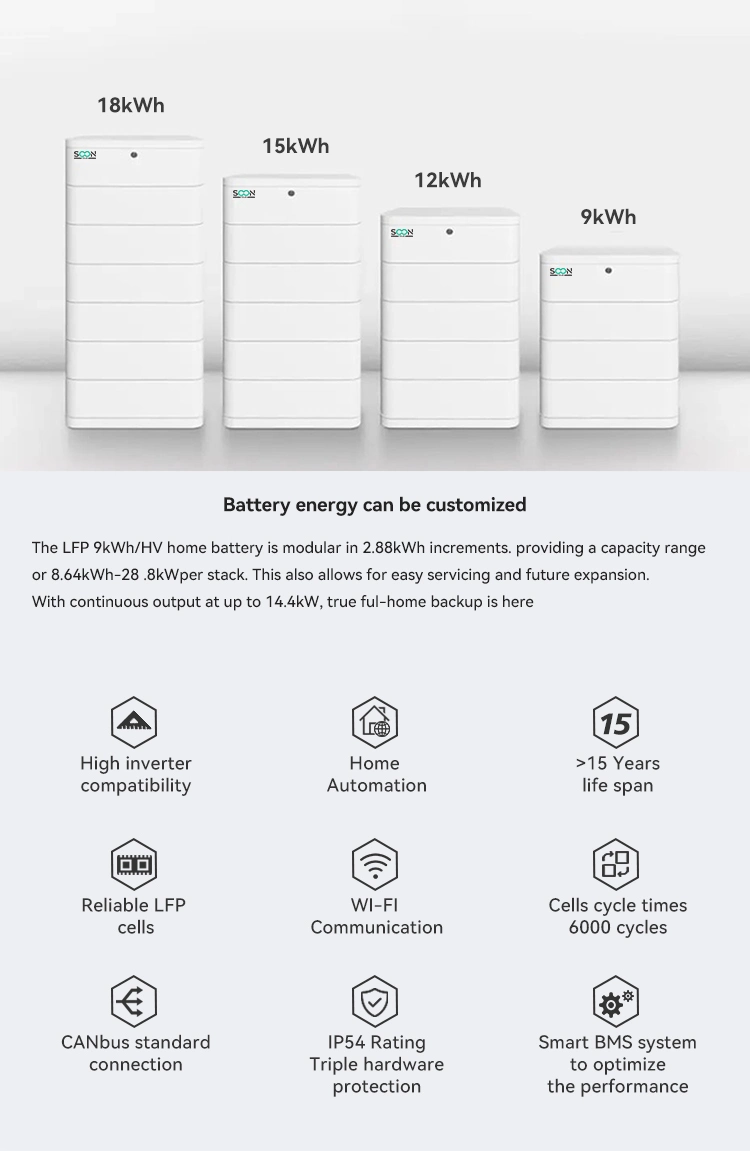 Solar Inverter Battery 5kw 10kw 48V 50ah 100ah 200ah LiFePO4 Battery Mount Lithium Ion Phosphate Battery